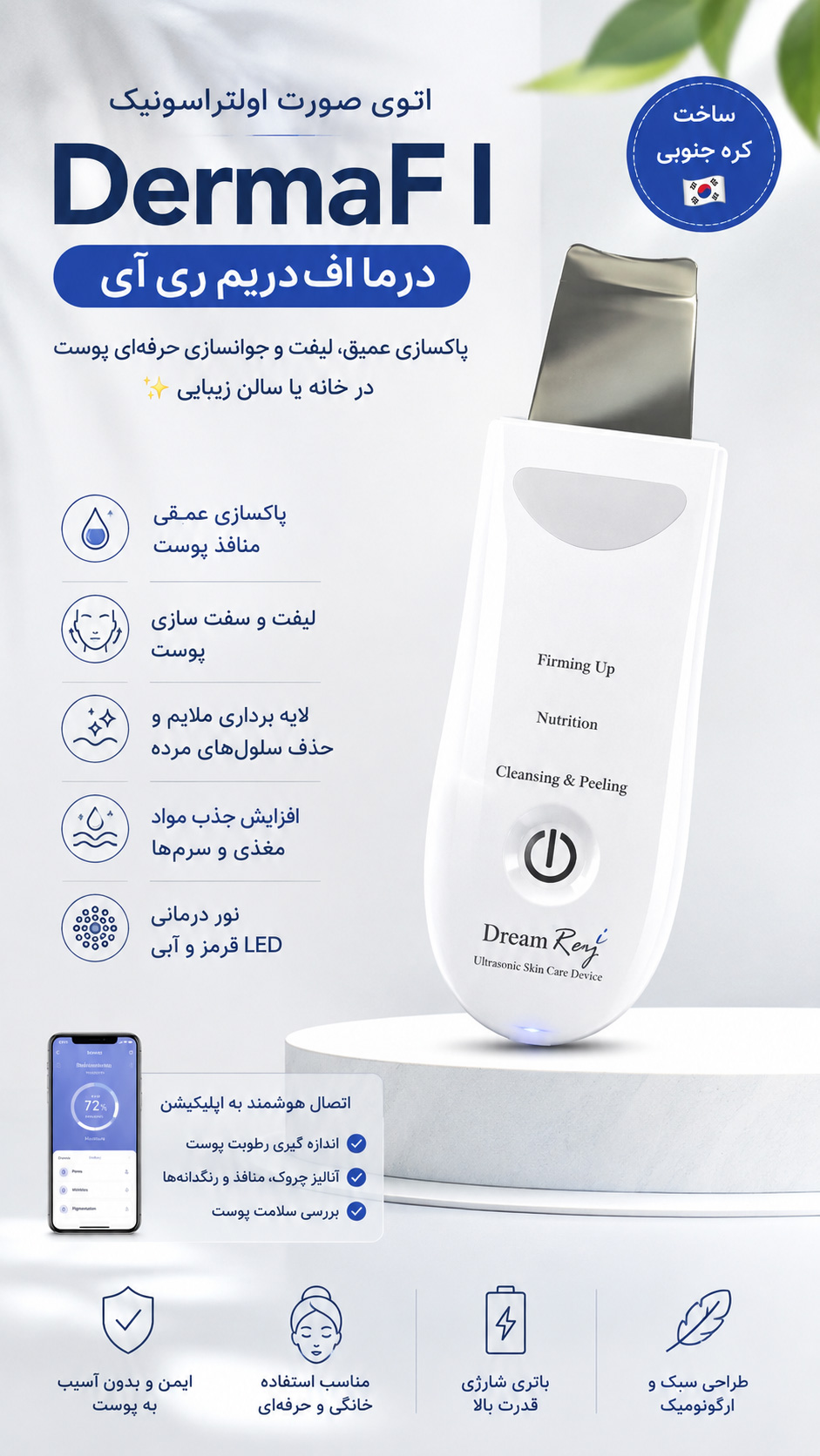 درما اف دریم ری آی DermaF i